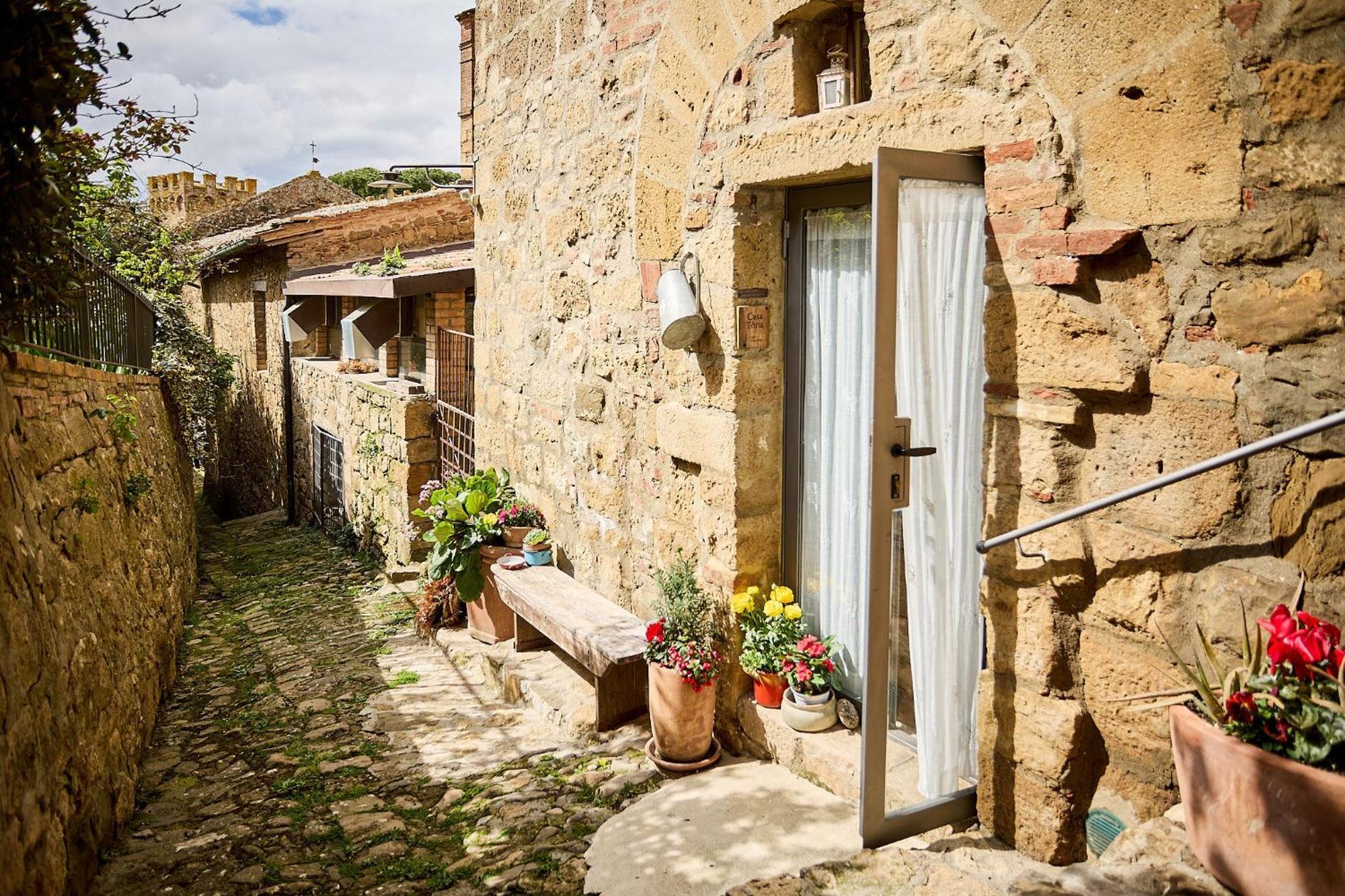 Casa Tòrta Hotel Monticchiello Exterior foto