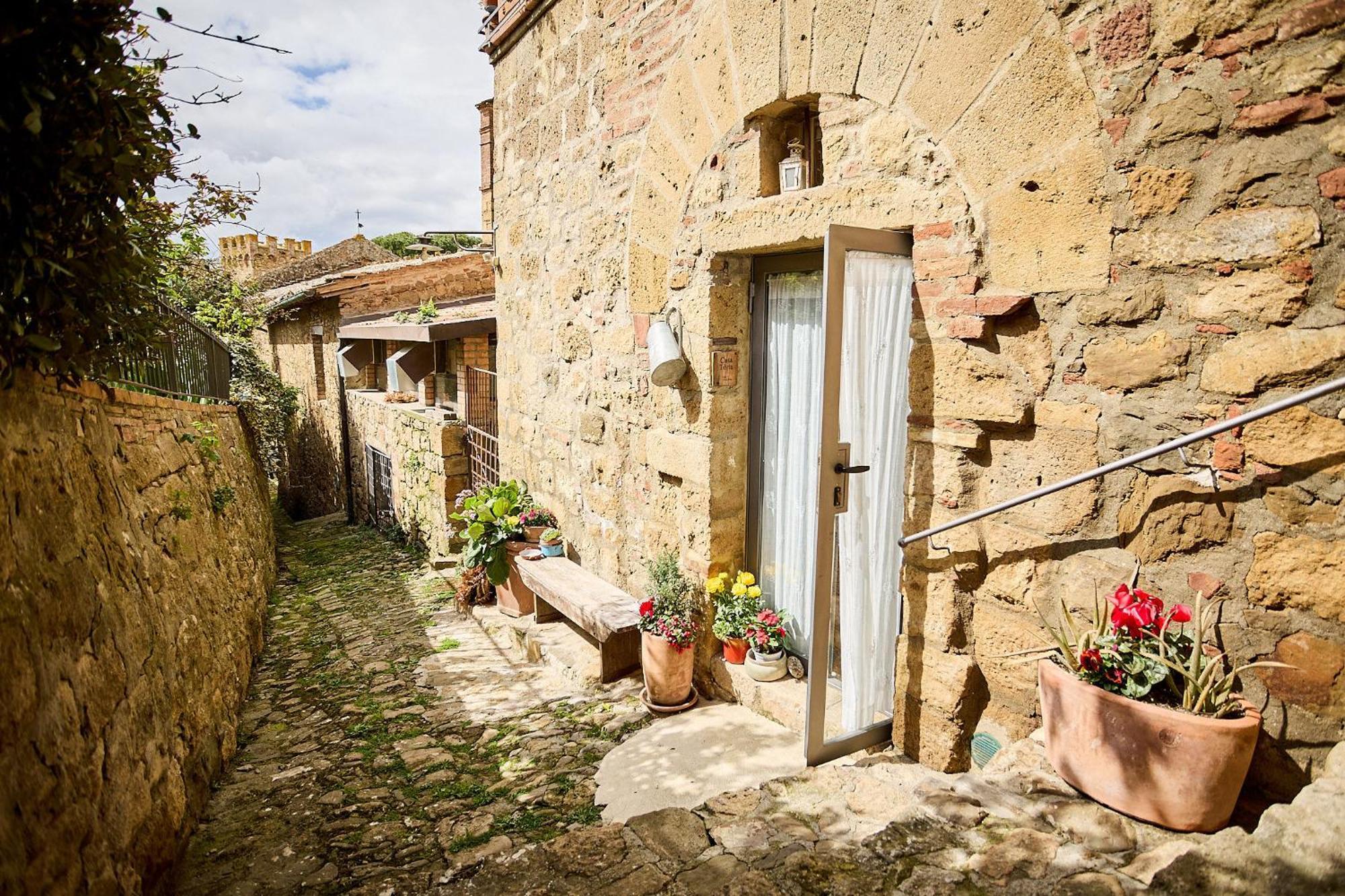 Casa Tòrta Hotel Monticchiello Exterior foto